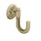 Hickory Hardware Piper Collection Hook 1-1/8 Inch Center to Center Champagne Bronze Finish H077859CBZ - alternate 1